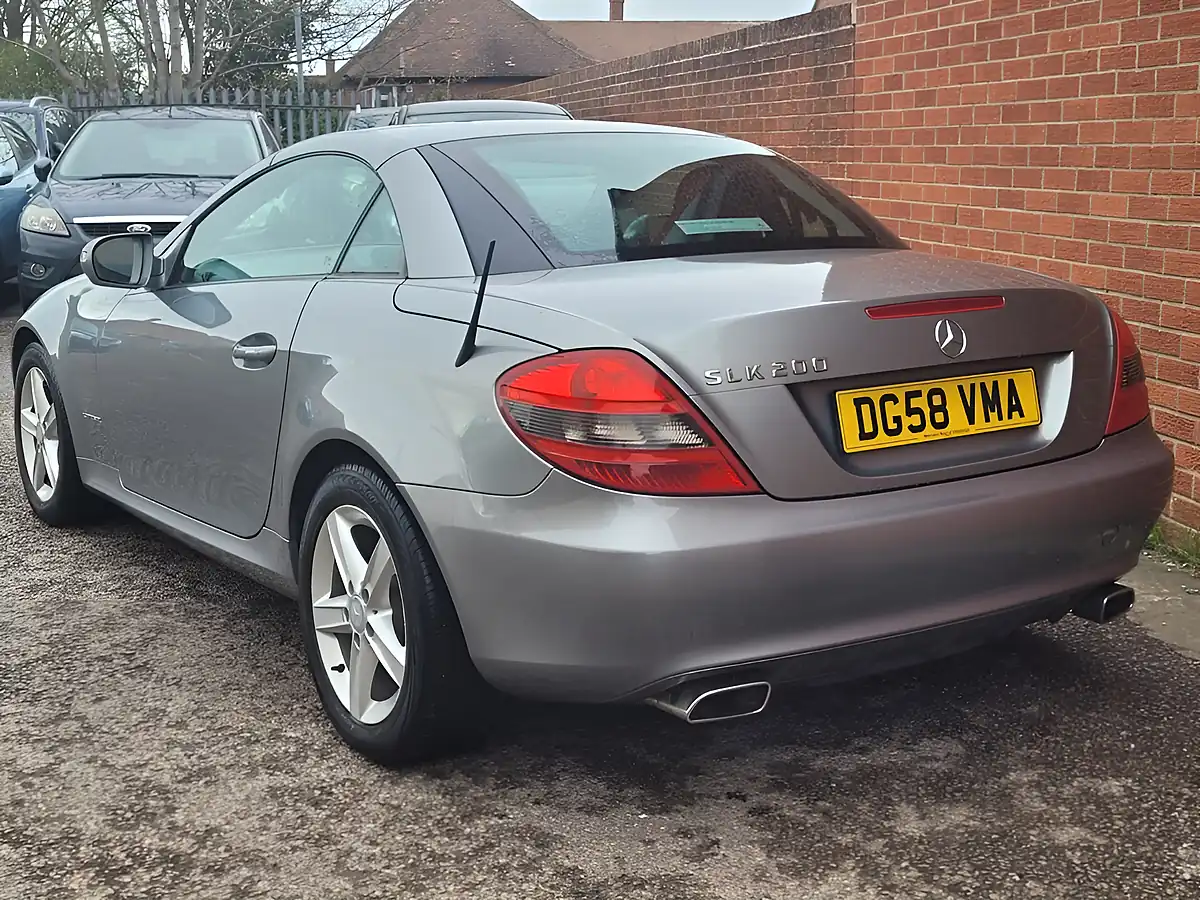 Used 2008 Mercedes-Benz Slk SLK200K Silver - Interior and Exterior details 14