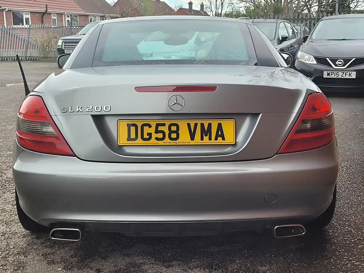 Used 2008 Mercedes-Benz Slk SLK200K Silver - Interior and Exterior details 15