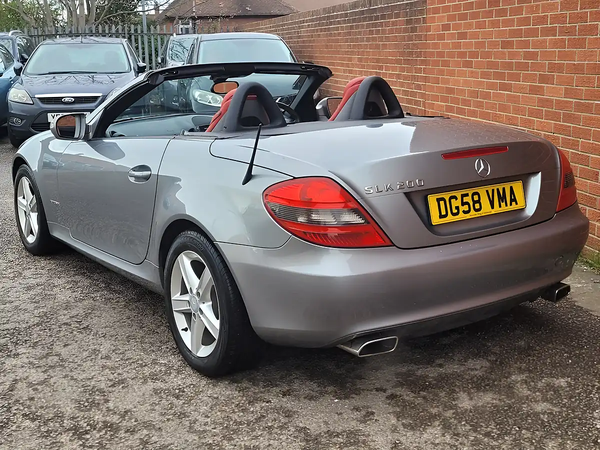 Used 2008 Mercedes-Benz Slk SLK200K Silver - Interior and Exterior details 3