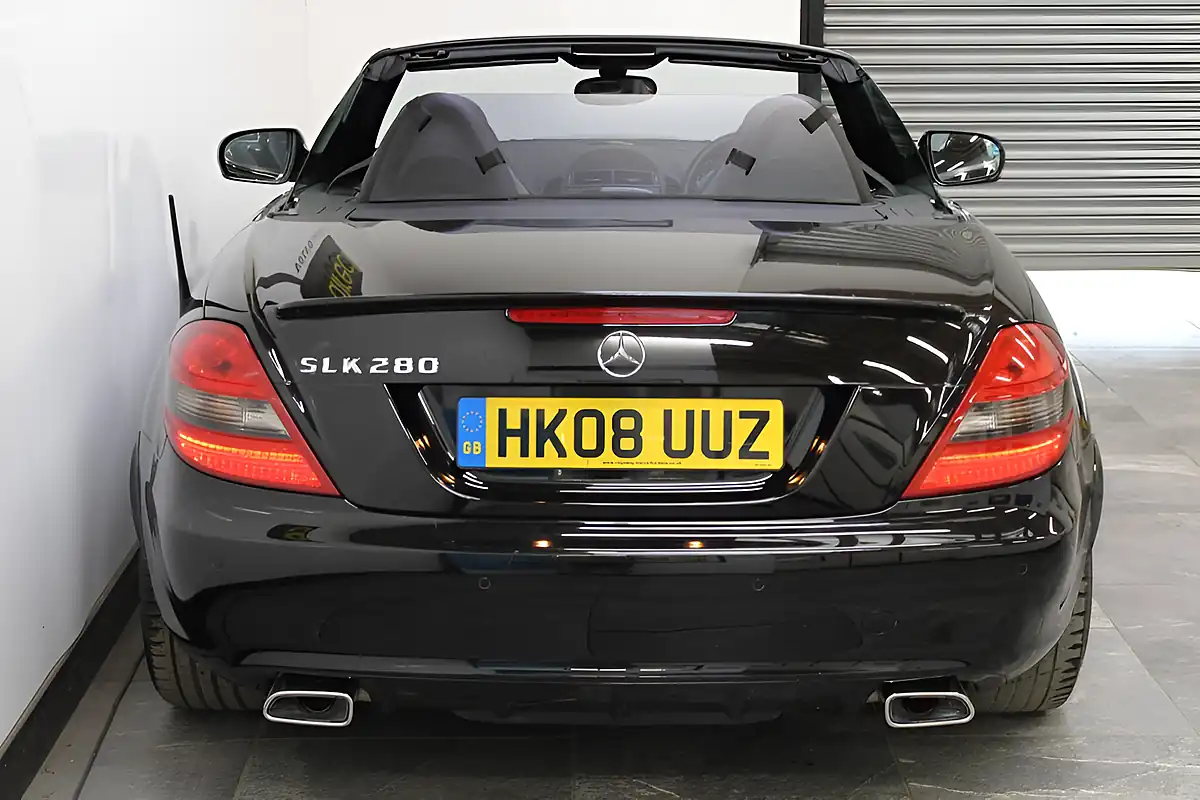 Used 2008 Mercedes-Benz Slk SLK280 Black - Interior and Exterior details 10