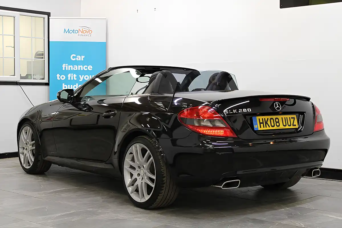 Used 2008 Mercedes-Benz Slk SLK280 Black - Interior and Exterior details 11