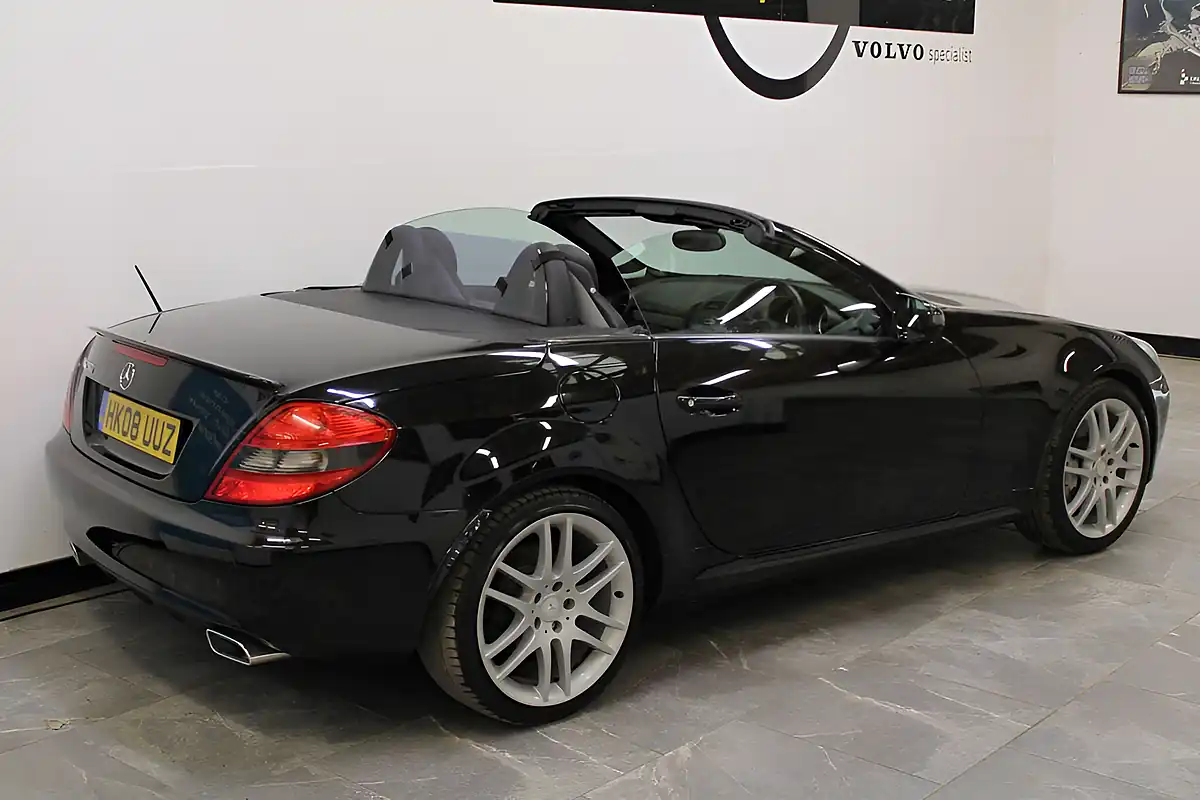 Used 2008 Mercedes-Benz Slk SLK280 Black - Interior and Exterior details 2