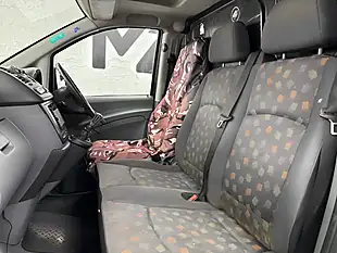 Used 2008 Mercedes-Benz Vito Long Panel Van Lwb Black - Interior and Exterior details 10