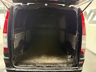 Used 2008 Mercedes-Benz Vito Long Panel Van Lwb Black - Interior and Exterior details 11