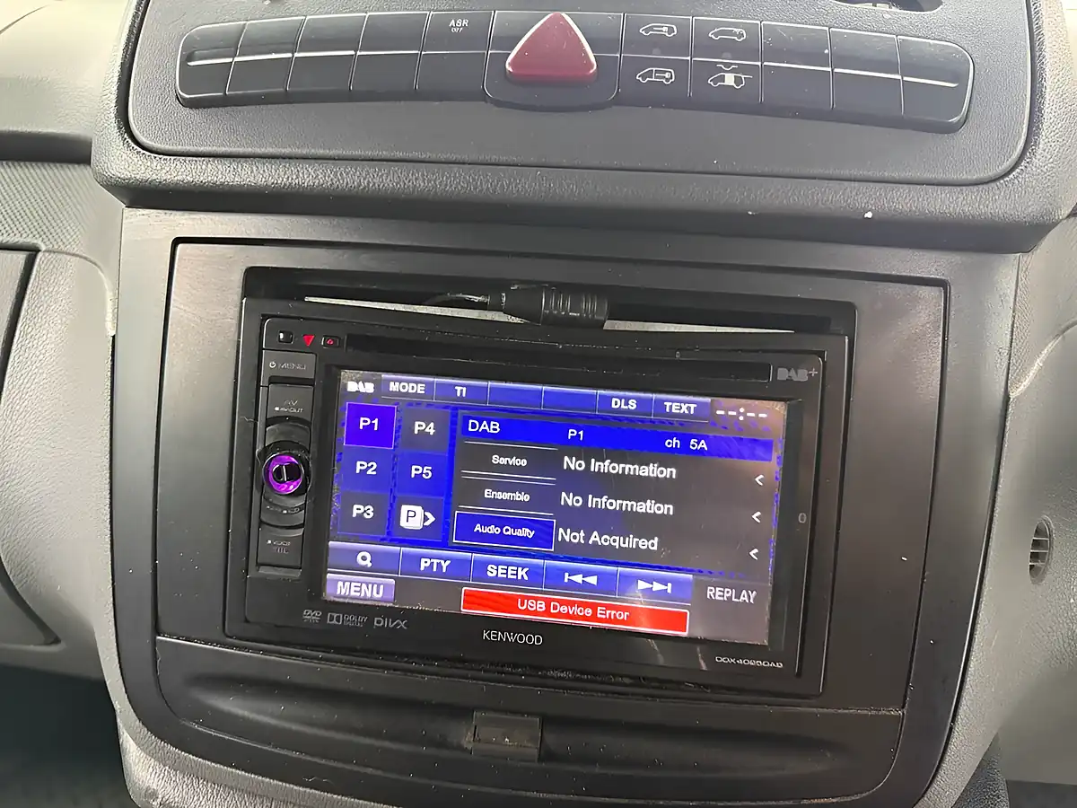 Used 2008 Mercedes-Benz Vito Long Panel Van Lwb Black - Interior and Exterior details 14
