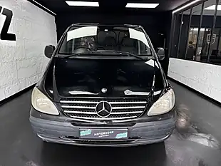 Used 2008 Mercedes-Benz Vito Long Panel Van Lwb Black - Interior and Exterior details 2