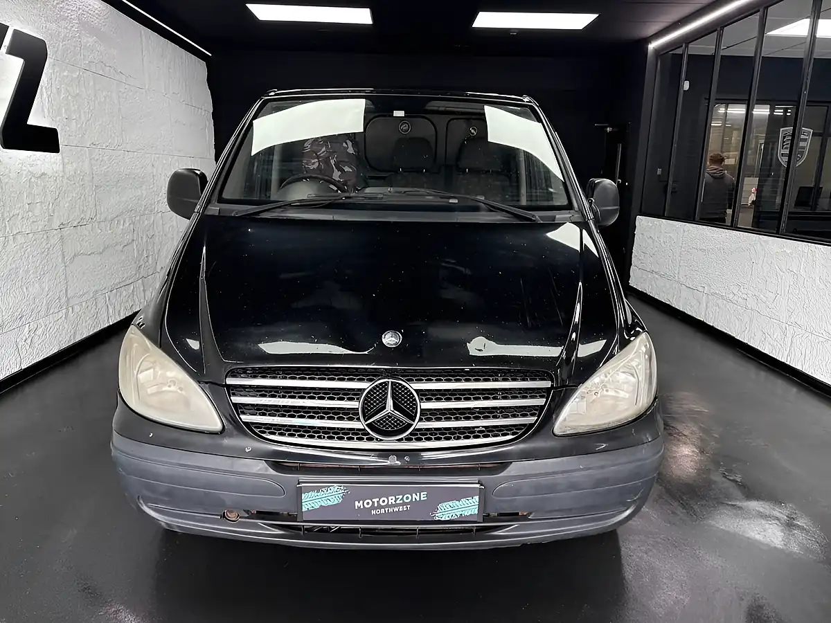 Used 2008 Mercedes-Benz Vito Long Panel Van Lwb Black - Interior and Exterior details 2