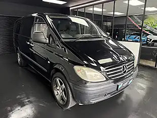 Used 2008 Mercedes-Benz Vito Long Panel Van Lwb Black - Interior and Exterior details 3