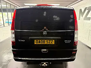 Used 2008 Mercedes-Benz Vito Long Panel Van Lwb Black - Interior and Exterior details 5