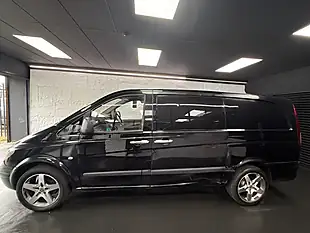 Used 2008 Mercedes-Benz Vito Long Panel Van Lwb Black - Interior and Exterior details 7