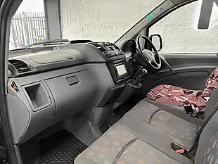Used 2008 Mercedes-Benz Vito Long Panel Van Lwb Black - Interior and Exterior details 8