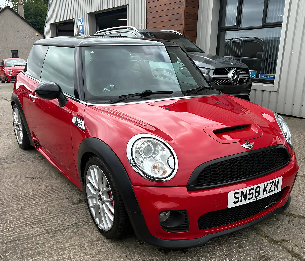 Used 2008 MINI Hatch John Cooper Works Red - Interior and Exterior details 9