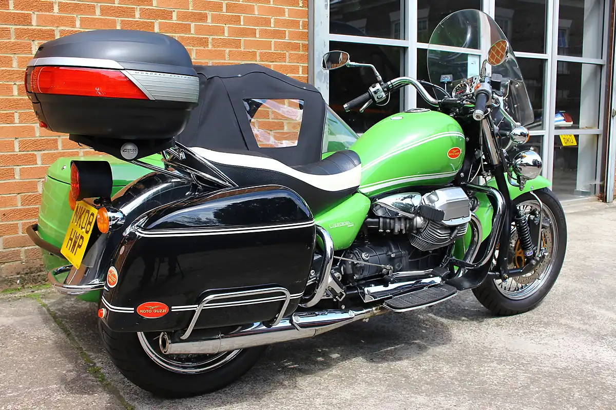 Used 2008 Moto Guzzi California Vintage Green - Interior and Exterior details 3