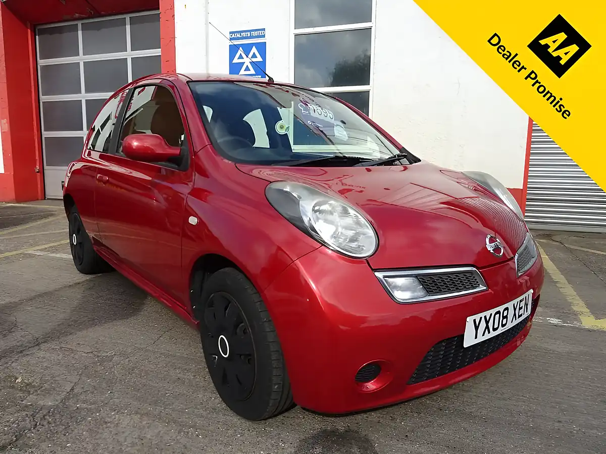 Used 2008 Nissan Micra Acenta Red - Interior and Exterior details 3
