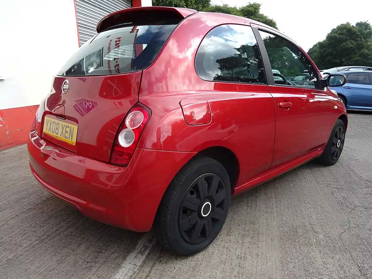 Used 2008 Nissan Micra Acenta Red - Interior and Exterior details 4