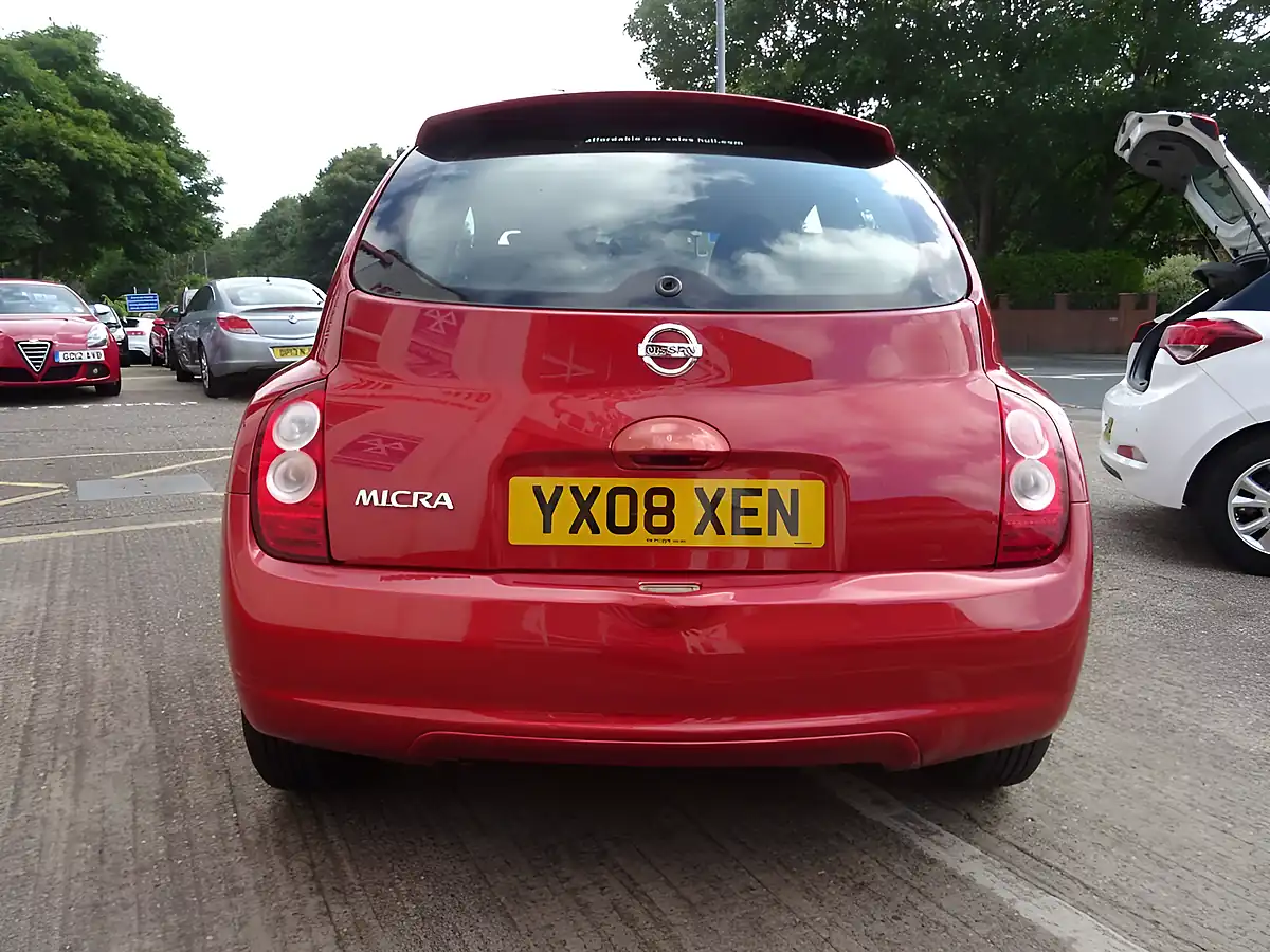 Used 2008 Nissan Micra Acenta Red - Interior and Exterior details 5