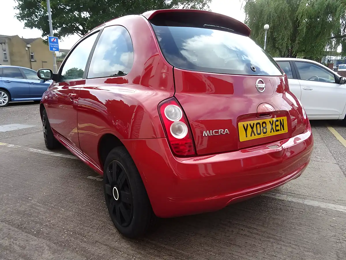 Used 2008 Nissan Micra Acenta Red - Interior and Exterior details 6