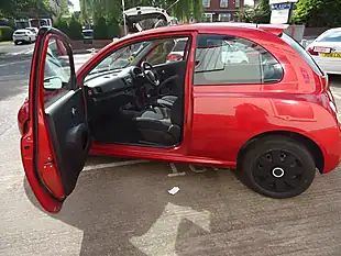 Used 2008 Nissan Micra Acenta Red - Interior and Exterior details 8
