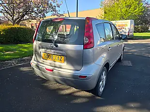 Used 2008 Nissan Note Acenta Silver - Interior and Exterior details 13