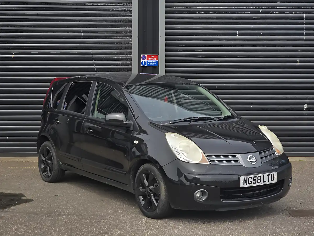 Used 2008 Nissan Note Tekna Black - Front View