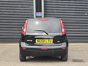 Used 2008 Nissan Note Tekna Black - Interior and Exterior details 12