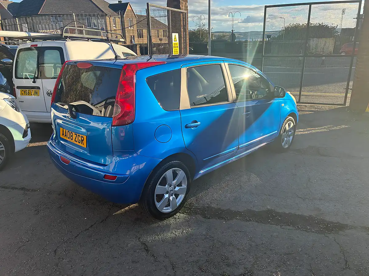 Used 2008 Nissan Note Tekna Blue - Interior and Exterior details 3
