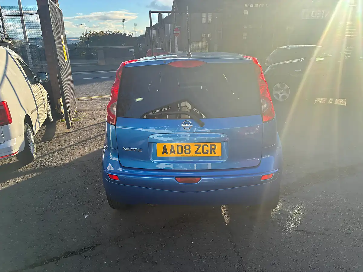 Used 2008 Nissan Note Tekna Blue - Interior and Exterior details 4