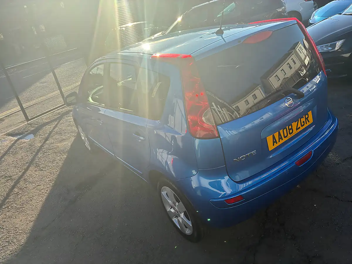 Used 2008 Nissan Note Tekna Blue - Interior and Exterior details 5