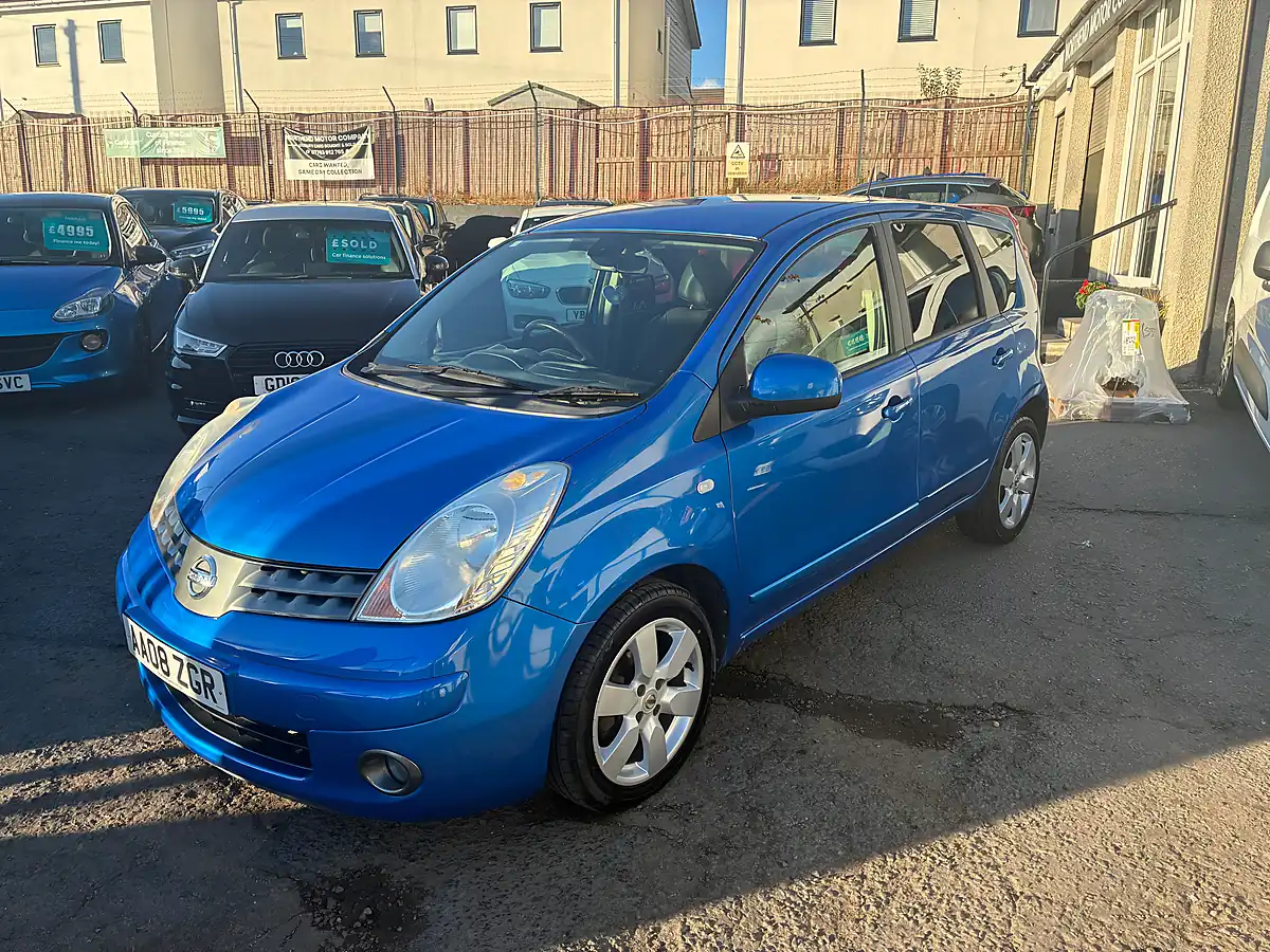 Used 2008 Nissan Note Tekna Blue - Interior and Exterior details 7