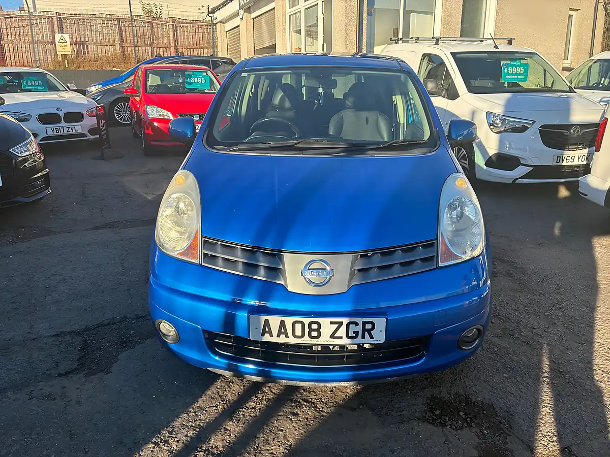 Used 2008 Nissan Note Tekna Blue - Interior and Exterior details 8