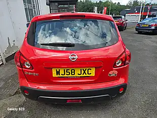 Used 2008 Nissan Qashqai Acenta Red - Interior and Exterior details 10