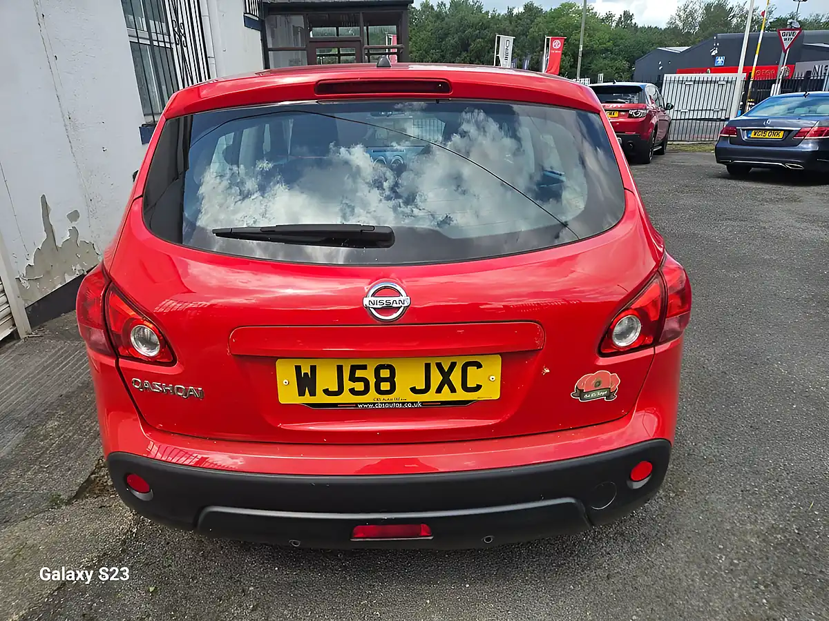 Used 2008 Nissan Qashqai Acenta Red - Interior and Exterior details 10