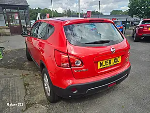 Used 2008 Nissan Qashqai Acenta Red - Interior and Exterior details 12