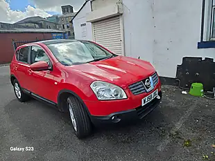 Used 2008 Nissan Qashqai Acenta Red - Interior and Exterior details 2
