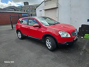 Used 2008 Nissan Qashqai Acenta Red - Interior and Exterior details 3