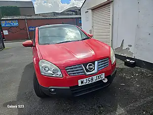 Used 2008 Nissan Qashqai Acenta Red - Interior and Exterior details 4