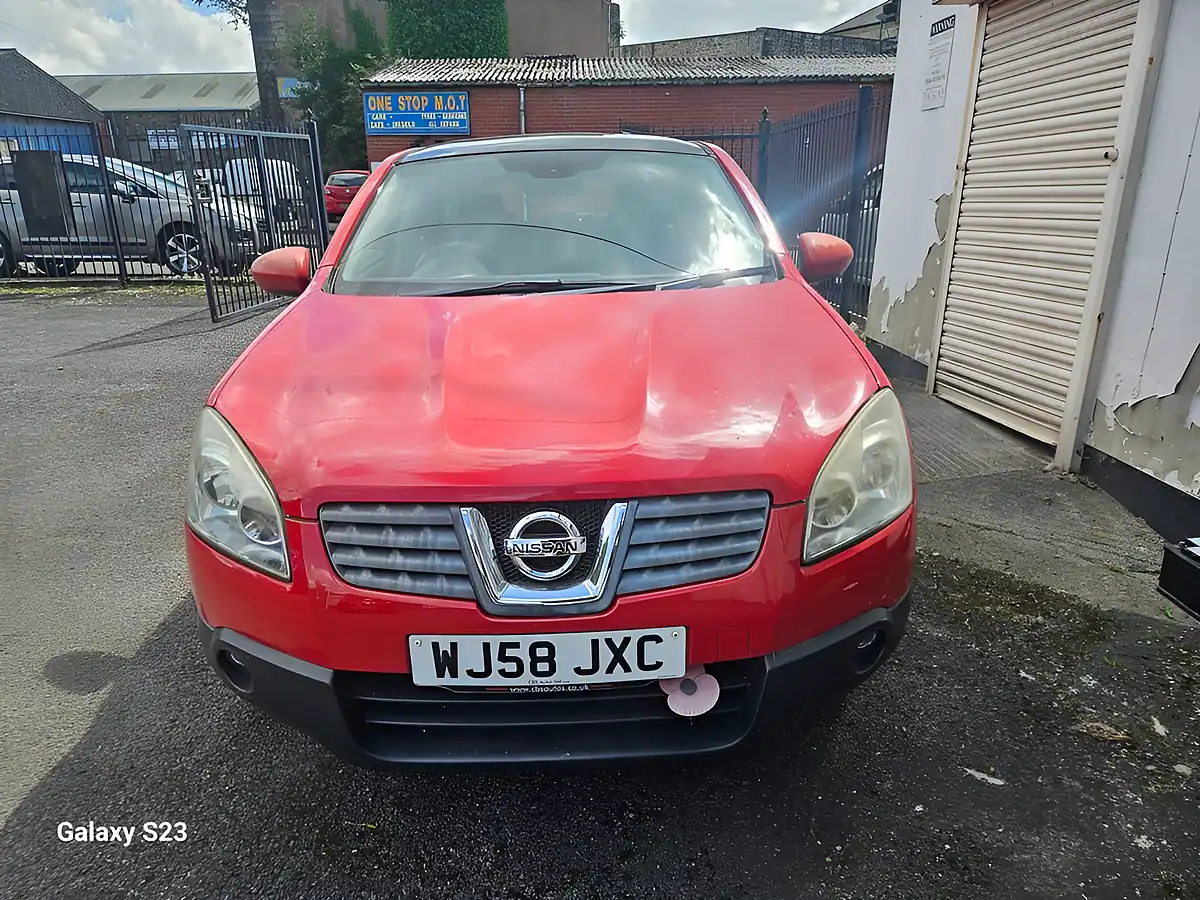 Used 2008 Nissan Qashqai Acenta Red - Interior and Exterior details 6