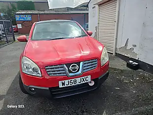 Used 2008 Nissan Qashqai Acenta Red - Interior and Exterior details 7