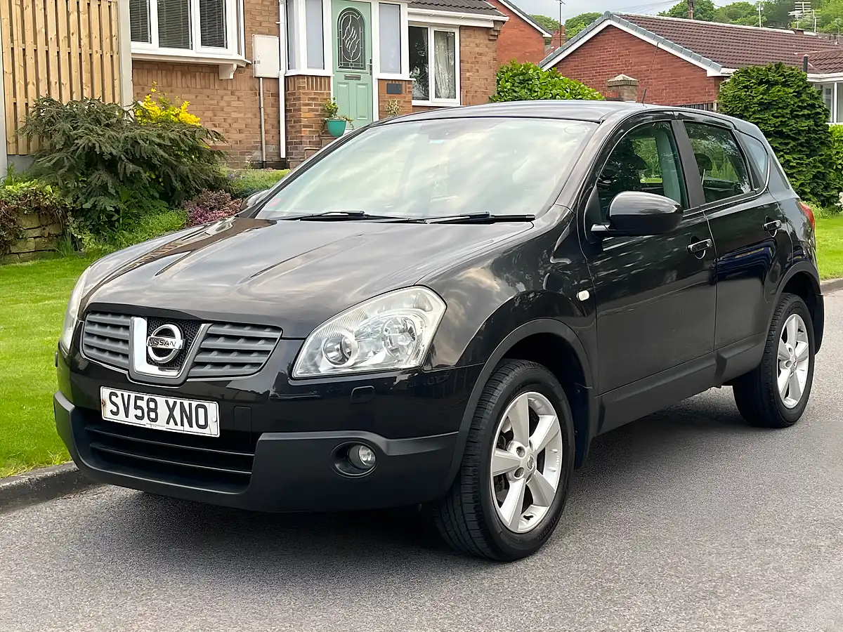 Used 2008 Nissan Qashqai Tekna Black - Front View