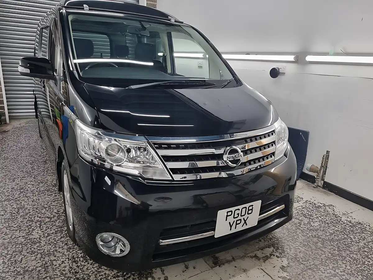 Used 2008 Nissan Serena 2 Berth Micro Camper Black - Interior and Exterior details 4
