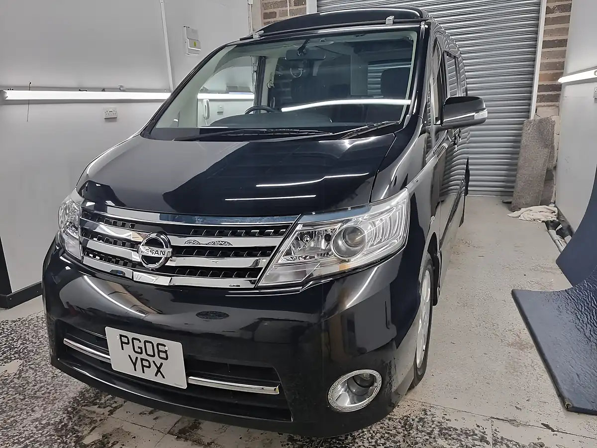 Used 2008 Nissan Serena 2 Berth Micro Camper Black - Interior and Exterior details 5