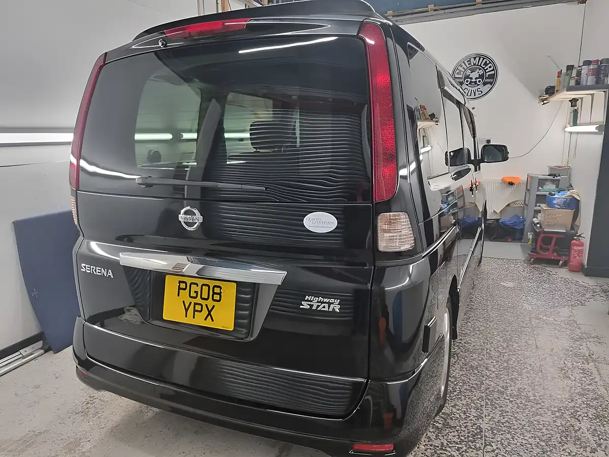 Used 2008 Nissan Serena 2 Berth Micro Camper Black - Interior and Exterior details 6