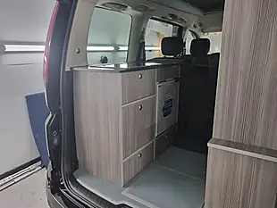 Used 2008 Nissan Serena 2 Berth Micro Camper Black - Interior and Exterior details 8