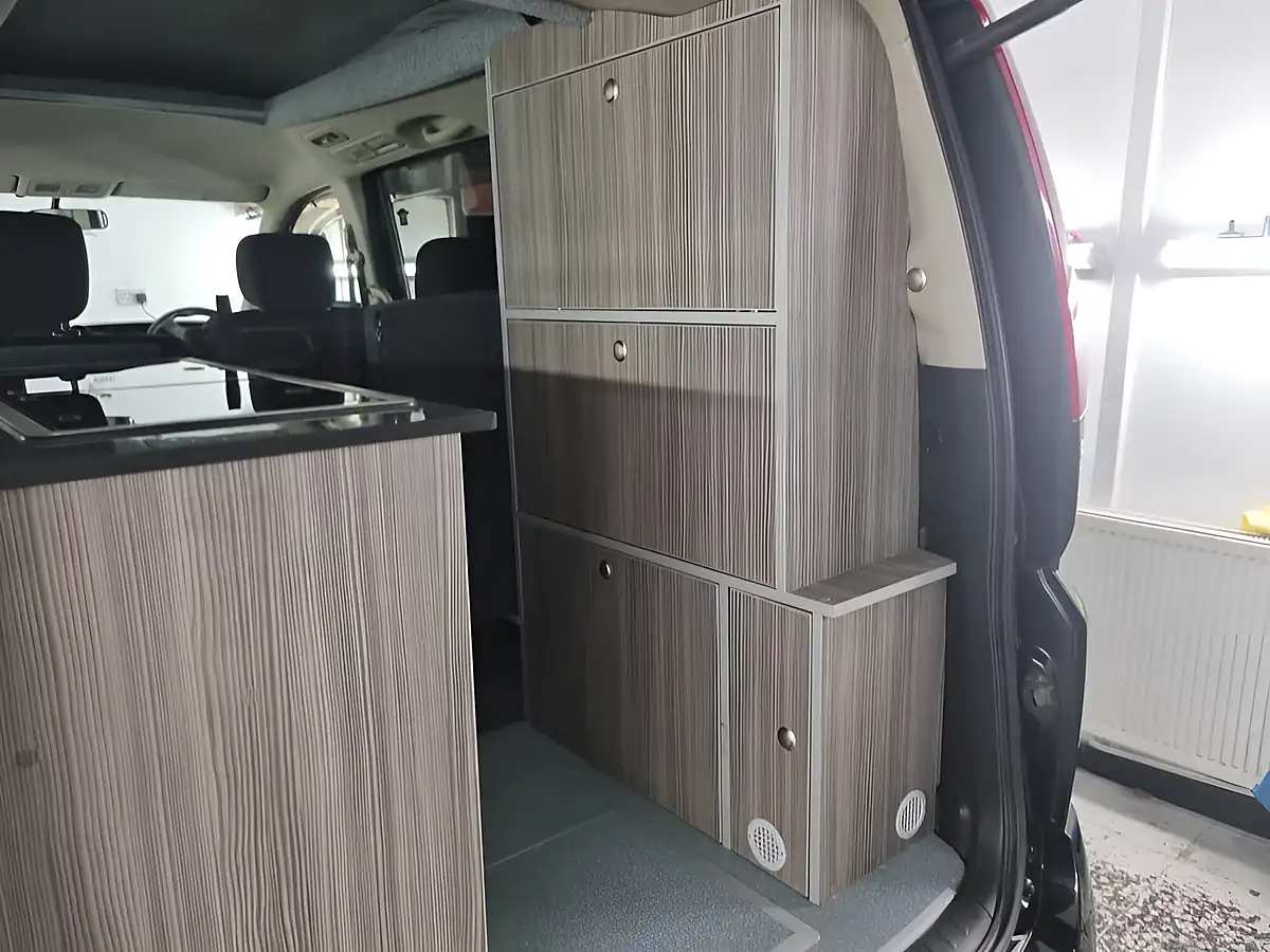 Used 2008 Nissan Serena 2 Berth Micro Camper Black - Interior and Exterior details 9