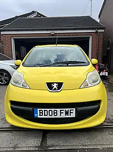 Used 2008 Peugeot 107 Urban Canary Yellow - Interior and Exterior details 3