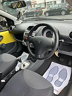 Used 2008 Peugeot 107 Urban Canary Yellow - Interior and Exterior details 7