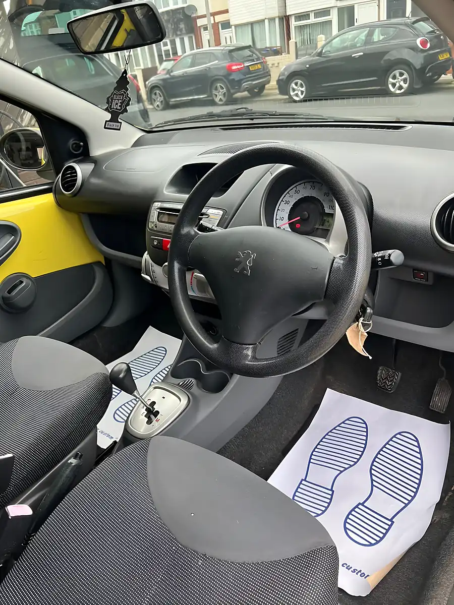 Used 2008 Peugeot 107 Urban Canary Yellow - Interior and Exterior details 7