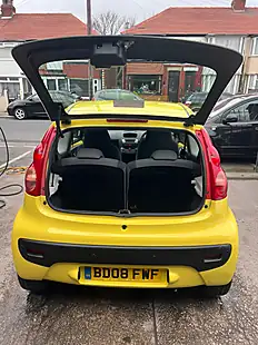 Used 2008 Peugeot 107 Urban Canary Yellow - Interior and Exterior details 8