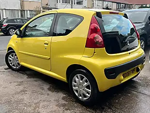 Used 2008 Peugeot 107 Urban Canary Yellow - Interior and Exterior details 9