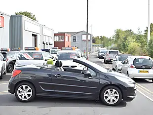 Used 2008 Peugeot 207 Cc Sport Black - Interior and Exterior details 10